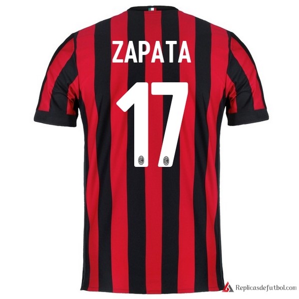 Camiseta Milan Primera equipación Zapata 2017-2018